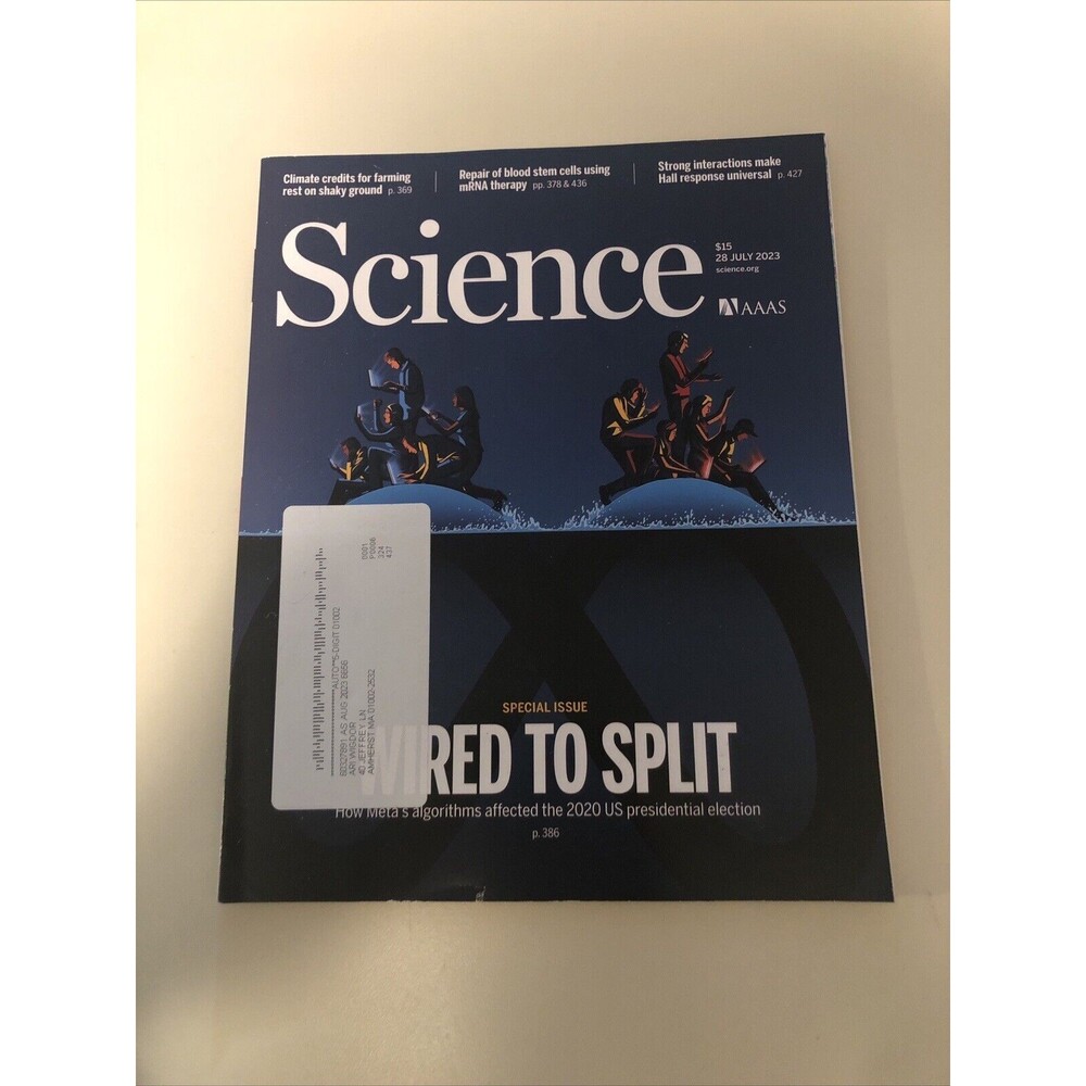 AAAS SCIENCE MAGAZINE 2023 28July Vol 381 No 6656